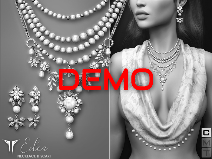 **RE** Edea Necklace & Scarf - DEMO