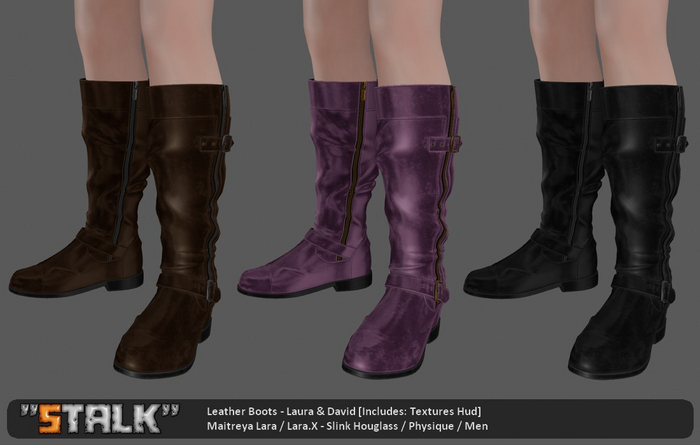 Leather Boots - Laura & David