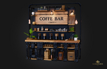 Industrial Coffee Haven – Rustic Café & Coffee Shop Decor