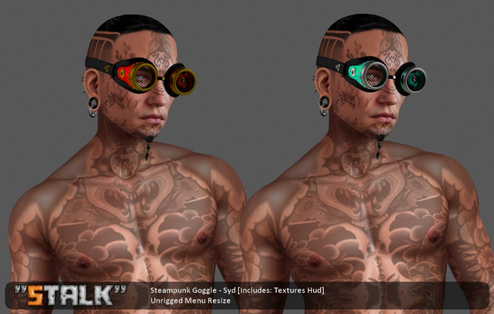 Steampunk Goggle - Syd