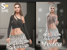 [She.] Medea Outfit FatPack ♥ Legacy • Perky • Bombshell • Reborn • Waifus • LaraX • Petite