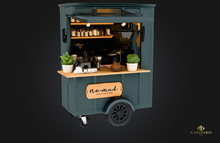 Coffee Cart Oasis Furniture – Cozy Café Cart Decor Set