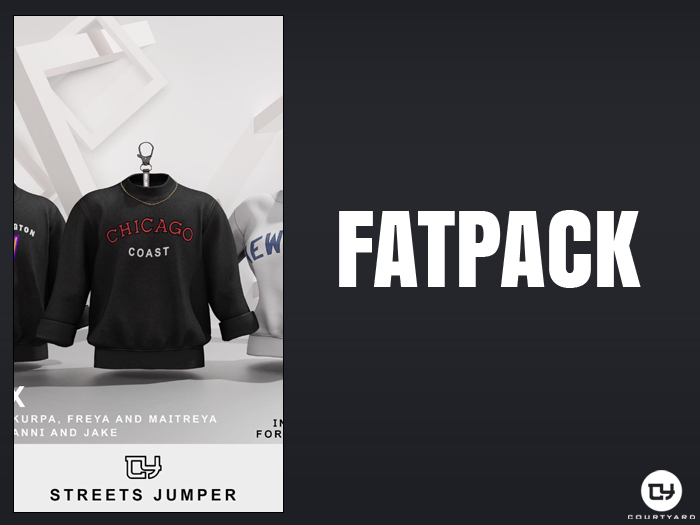 '' COURTYARD '' STREETS JUMPER - FATPACK