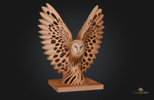 Hollow Flight Sculpture – Gothic Winged Decor