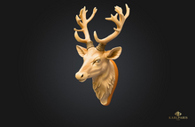 Majestic Antlers Painting – Rustic Nature Wall Art Decor