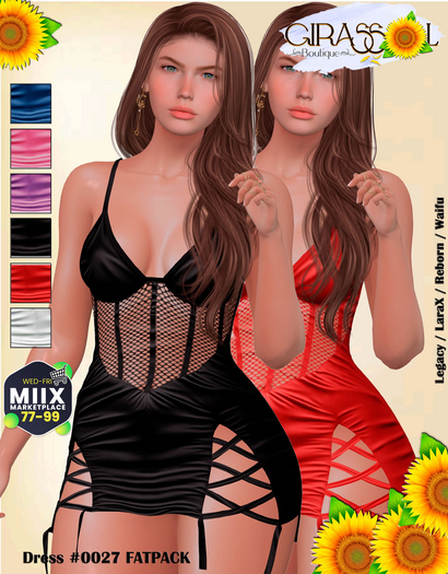 [Girassol] Dress #0027 Fatpack