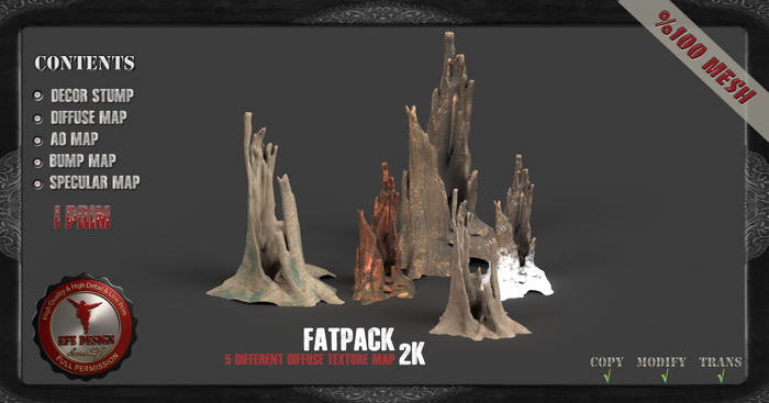 (Efe Design) Decor Stump Fatpack Fullperm