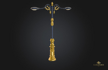 Golden Streetlamp – Elegant Ambient Lighting Decor