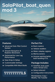 SoloPilot_boat_quen mod 3 – LSL Script Product Details (Second Life)