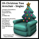 Oh Christmas Tree Armchair - Singles - Ever Green