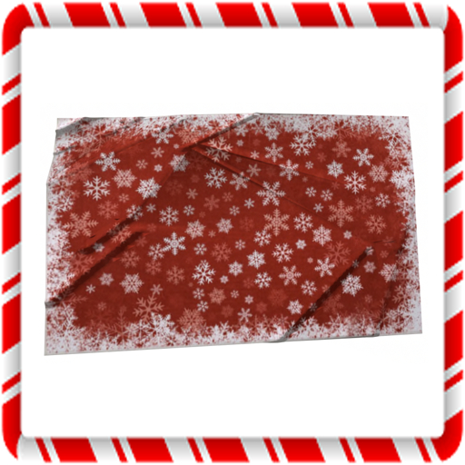 Christmas Holiday Rug Red