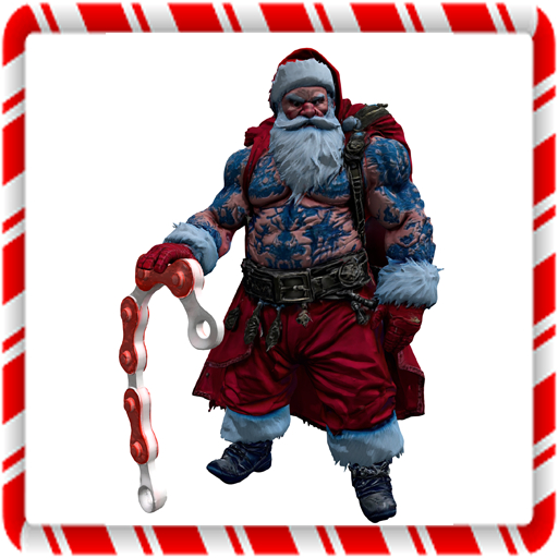 Santa Claus Biker