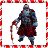 Santa Claus Biker