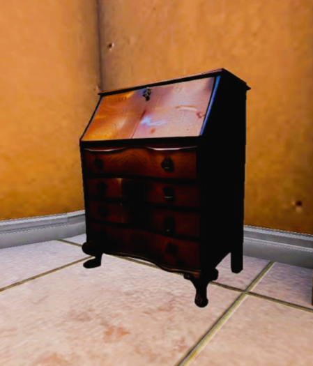 Antique Secretary Desk 1