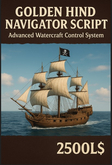 Golden Hind Navigator Script – Advanced Watercraft Control System (Second Life)