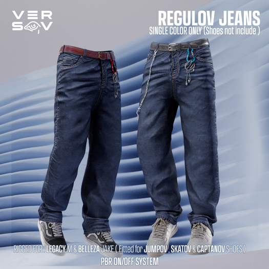 [ VERSOV ] REGULOV JEANS - SPACE