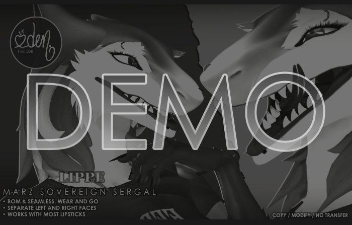 eden. // Lippe - Marz Sovereign Sergal DEMO