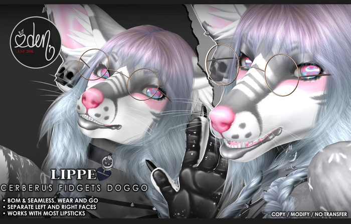 eden. .// Lippe - Cerberus Fidgets Doggo