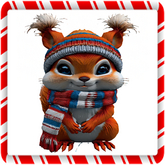 Christmas Squirrel