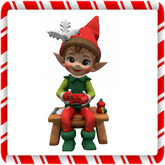 Santa's little helper Elf
