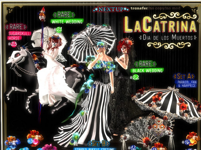 22 RARE !dM LaCatrina **BLACK WEDDING** (BOX)