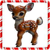 Winter Fawn Standing