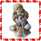 Winter Snowman Toasty