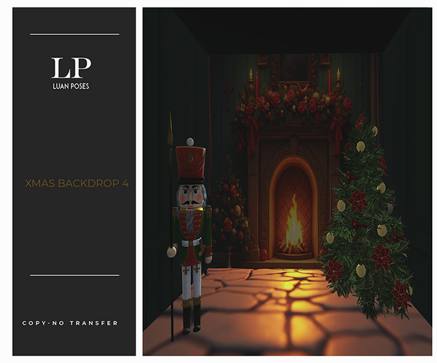 Luan Poses Xmas Backdrop 4