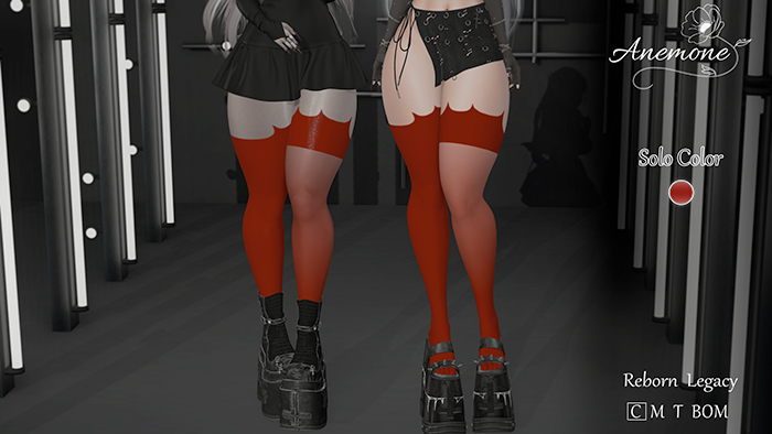 Anemone - Olli Stockings [RED]