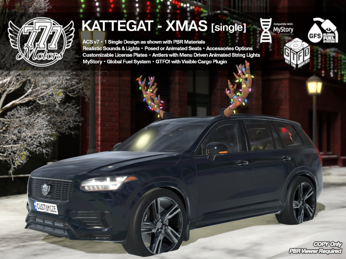 [777] KATTEGAT - [XMAS/Night Sky] (Add)