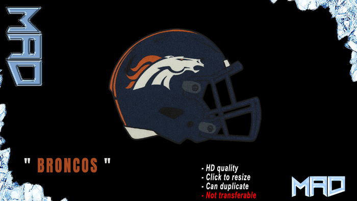 MAD Broncos Rug