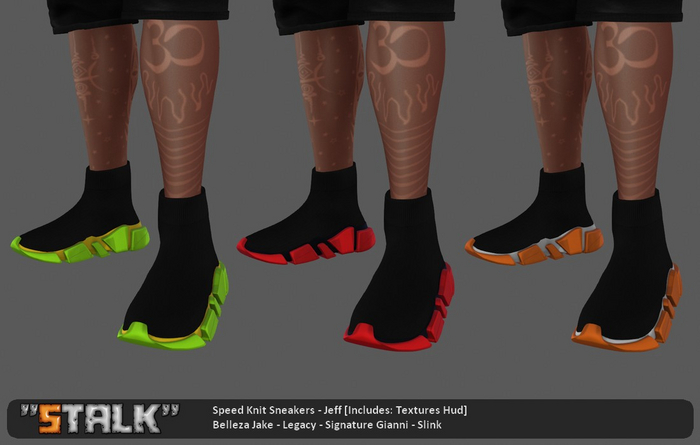 Speed Knit Sneakers - Jeff