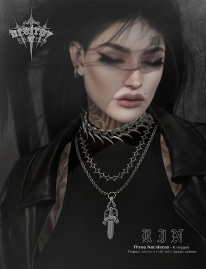SSD. RIN Necklaces - Set