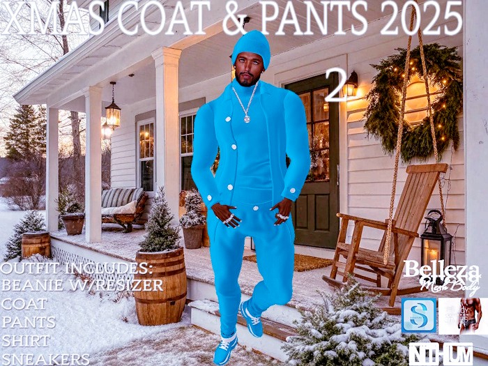 (SH) Xmas Coat & Pants 2 2025