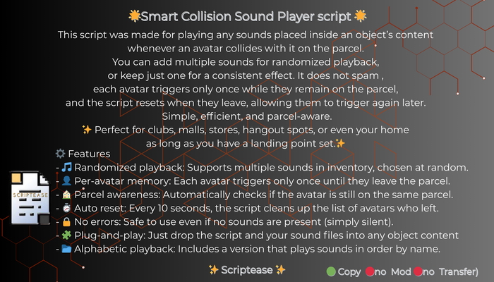 Smart Collision Sound Player 