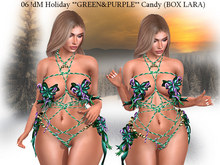 06 !dM Holiday **GREEN&PURPLE** Candy (BOX LARA)