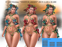 19 !dM Holiday **FESTIVE GREEN** (BOX LARA) RARE