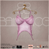 Baiastice_Myriel Denim Corset-Pink