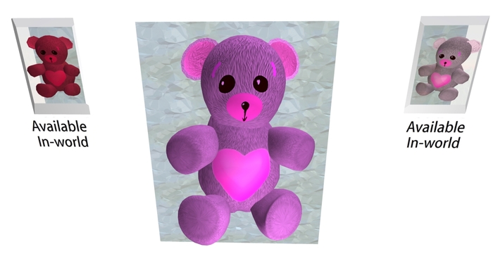 Pink Rachmaninoff-Playing Bear by P Low Low P Studio