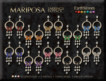 EarthStones Mariposa Earrings ~ Fatpack