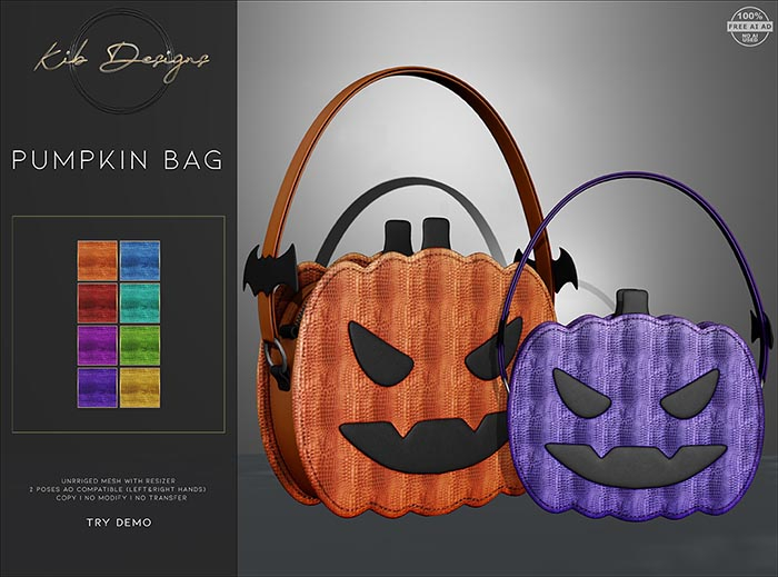 KiB Designs - Pumpkin Bag FATPACK