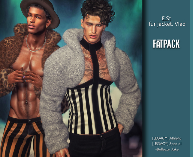 E.St fur jacket. Vlad Fatpack