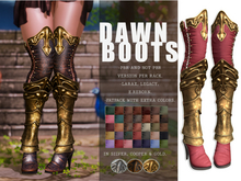 UNA. DawnBoots Red