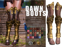 UNA. DawnBoots BrownGold