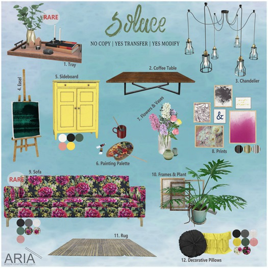 ARIA - Solace COMPLETE SET