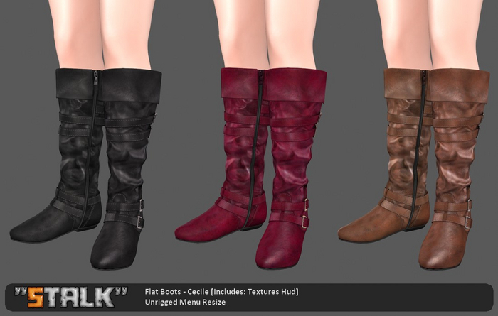Flat Boots - Cecile