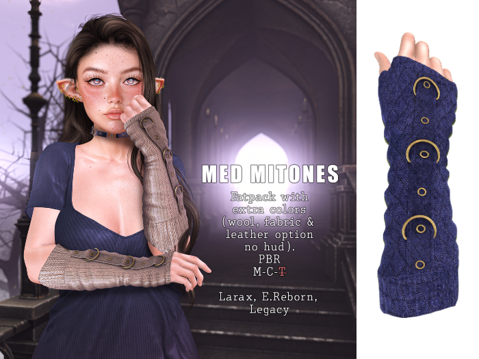 UNA. MedMitones Blue
