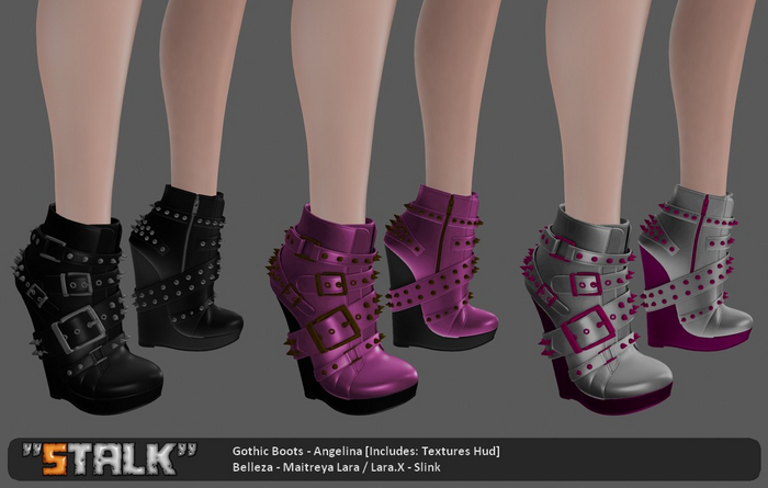 Gothic Boots - Angelina