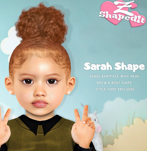 !ZSHAPEDIT - Sarah Youth Shape