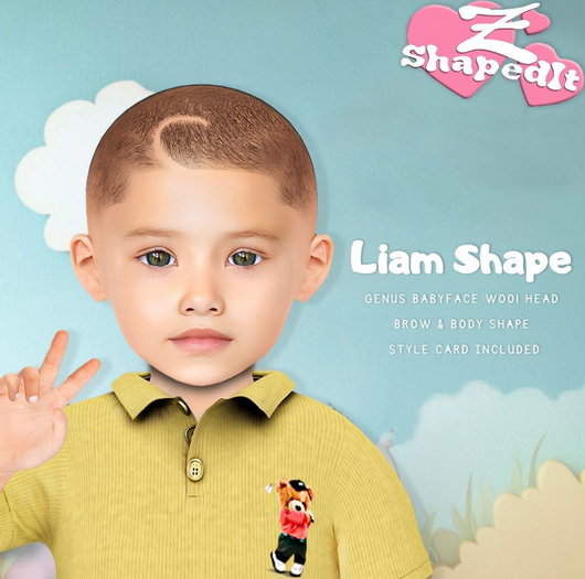 !ZSHAPEDIT - Liam Youth Shape